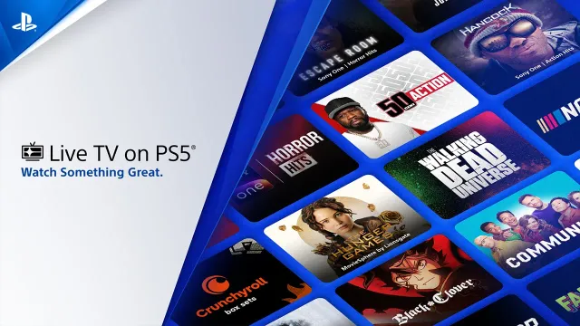 A Sony elindította a Live TV alkalmazást, amely száz ingyenes csatornát kínál PS5-ön