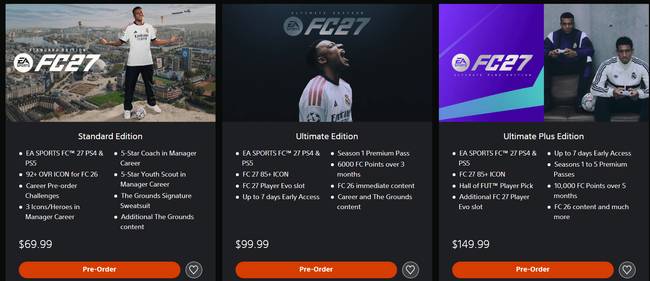 Rekordáron érkezik az EA Sports FC 27 Ultimate Plus kiadása