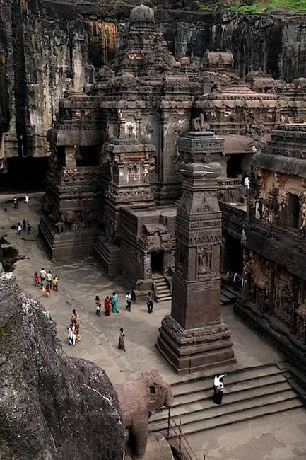 Kailasanatha templom, India