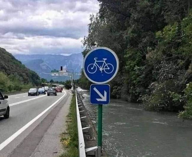 „A kerékpárosok most már biztonságban vannak."