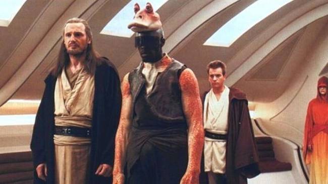 Jar Jar Binks, ahogy talán még sosem láthattuk korábban.