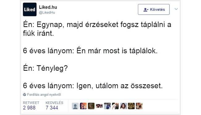 A gyermeki őszinteség…😃