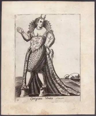 "Cortigiana Veneta", 1593