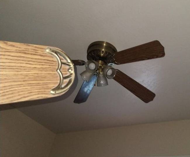 „A mennyezeti ventilátorom megpróbált megölni."