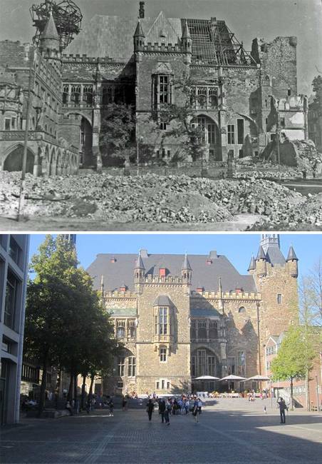 Aachen városháza, Németország