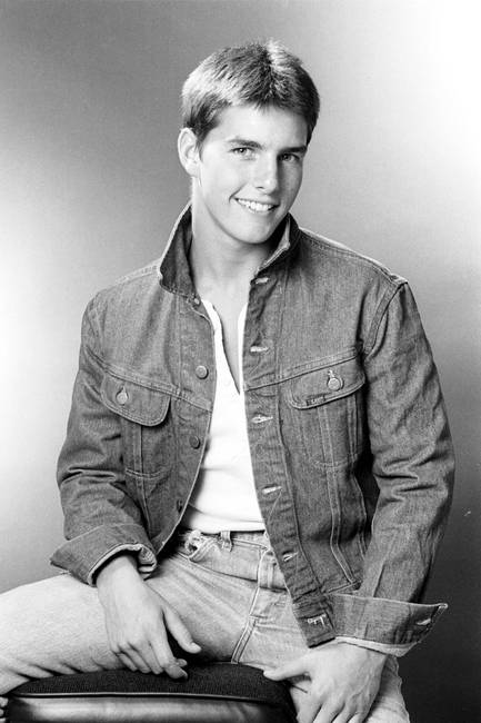 Tom Cruise az 1980-as években.