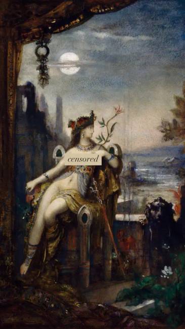 G. Moreau, „Kleopátra”.