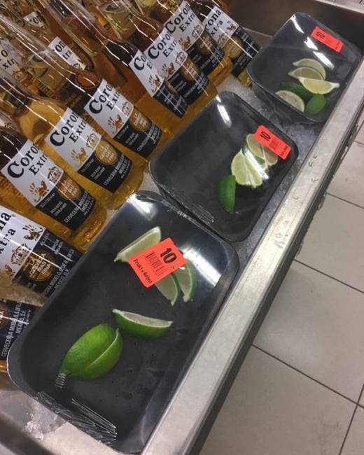 Lime szeletek. 😑