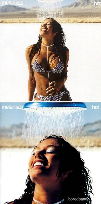 Melanie B – Hot című albumának borítója.