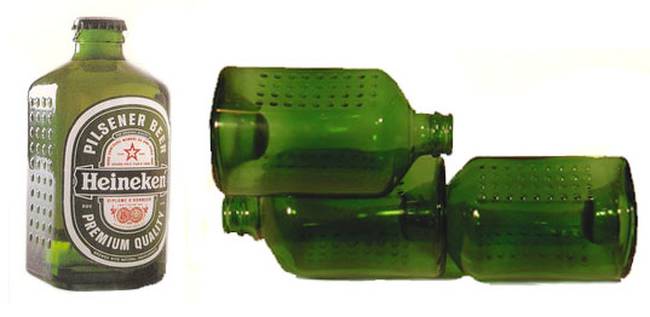 Heineken téglák.
