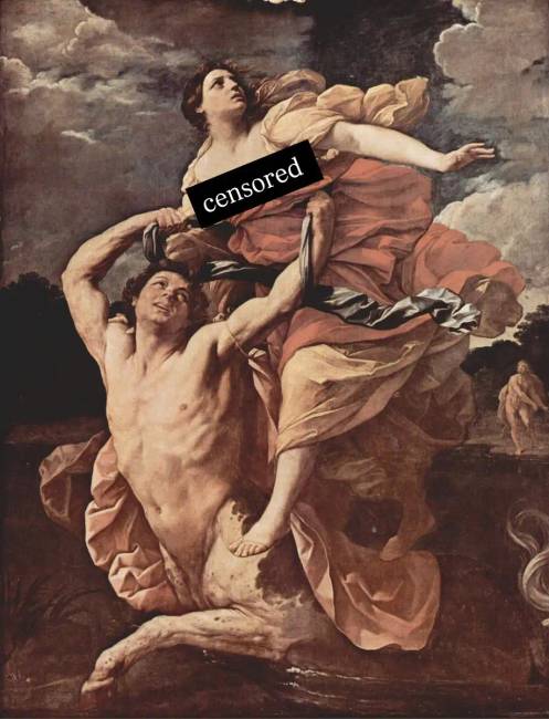 Guido Reni, "Déianeira elrablása".