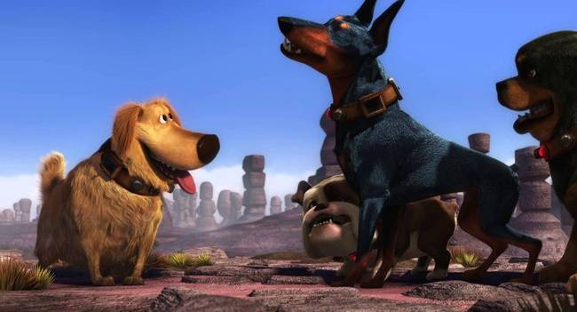 Doug a legjobb nyomkövető az összes kutya közül. (Fel!, 2009)