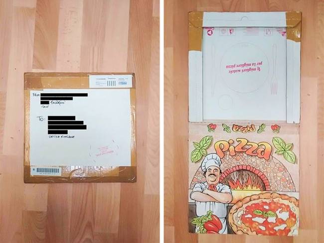 „Rendeltem egy lemezt Olaszországból. Pizzásdobozban küldték."