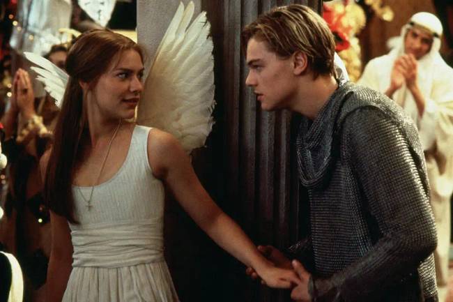 „Rómeó + Júlia”, 1996 Fotó: képkocka a filmből