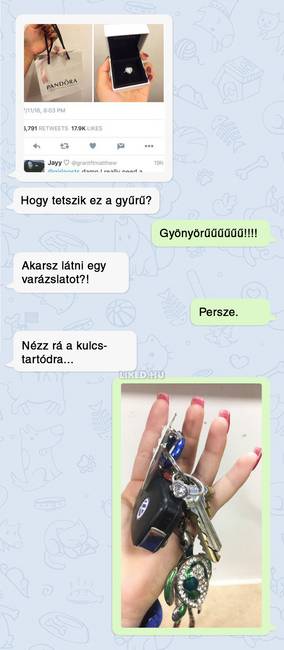 „Reggel dolgoni mentem és észre se vettem. Istenem, milyen boldog vagyok...sírtam, mint egy kisbaba."