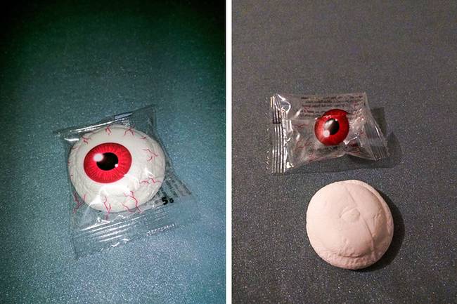 „Szükségem lett volna egy ehető szemre a halloweeni jelmezemhez...”
