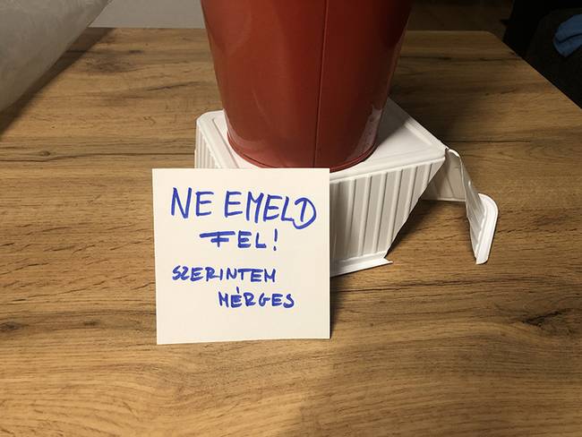 Olykor egy feleségnek hagyott apró üzenet is megteszi április elsején... :D