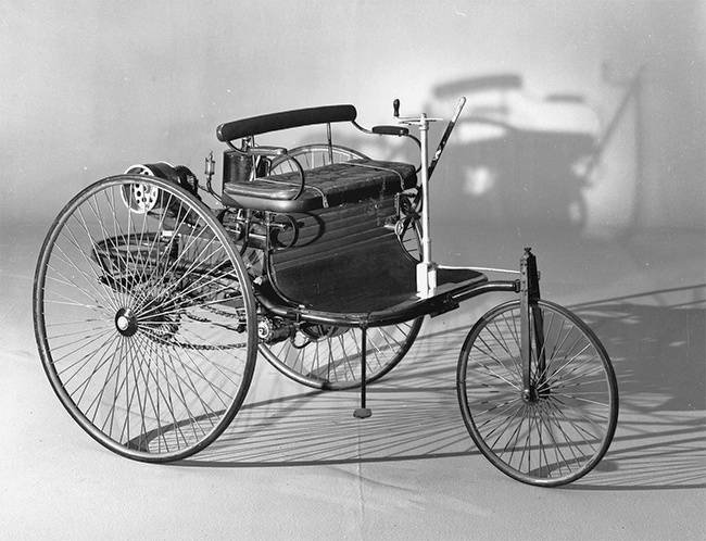Carl Benz első "autója" - 1886.