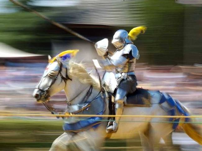Az amerikai Maryland államban hivatalosan is sportágnak számítanak a lovagi tornák.