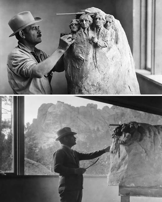 A Rushmore-hegy tervezése