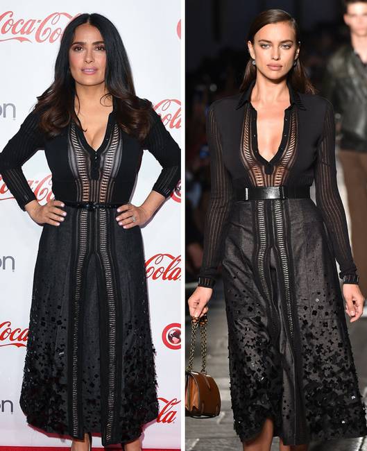 Salma Hayek és Irina Shayk