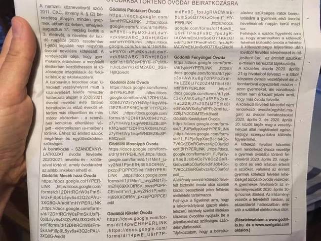 Valaki elfelejtette, hogy ez most nem online fog megjelenni.