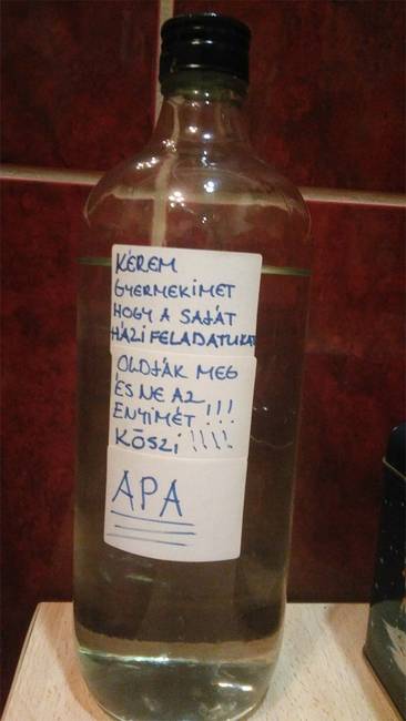 Egy aggódó apuka.
