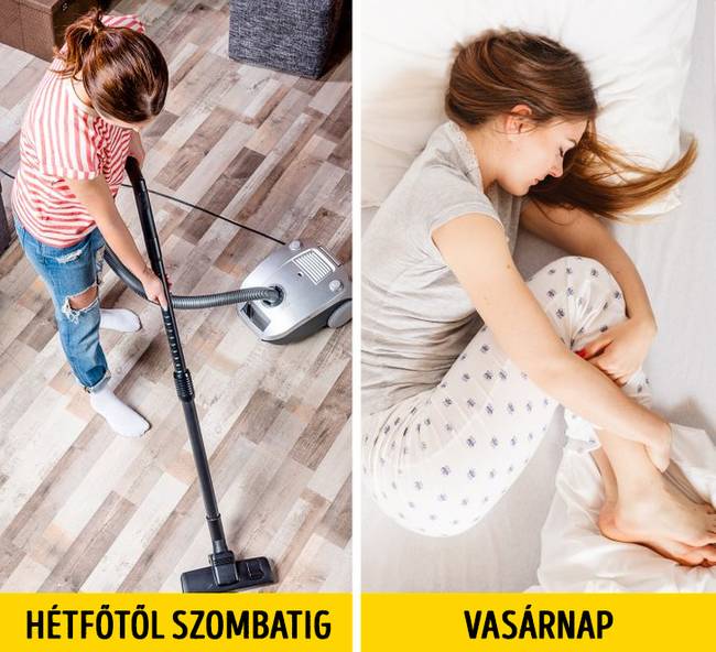 Vasárnaponként a német lakásokban és házakban megáll az élet.