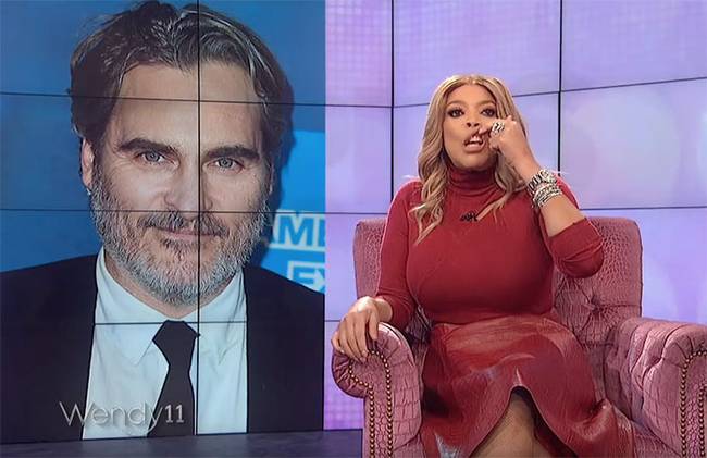 Wendy Williams élő adásban csúfolta ki Joaquin Phoenix száját.