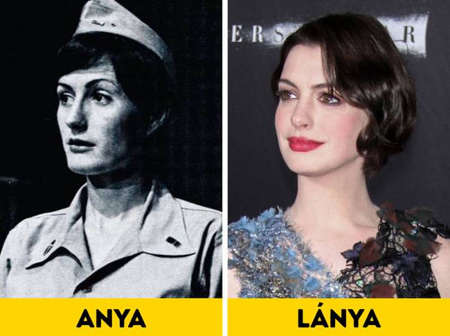 Anne Hathaway és az édesanyja, Kate McCauley Hathaway