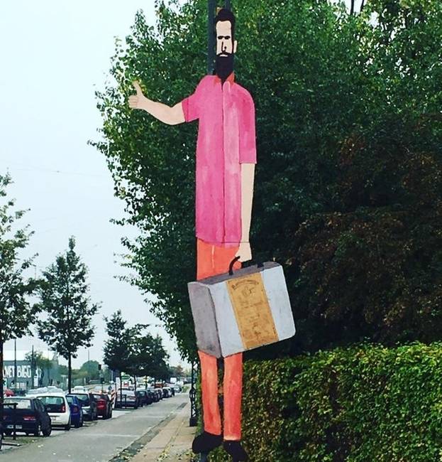 Dániában külön stoppolási zónákat jelöltek ki az utakon.