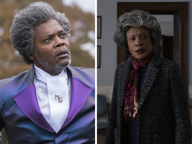 Samuel L. Jackson és Charlayne Woodard az Üveg című filmben.