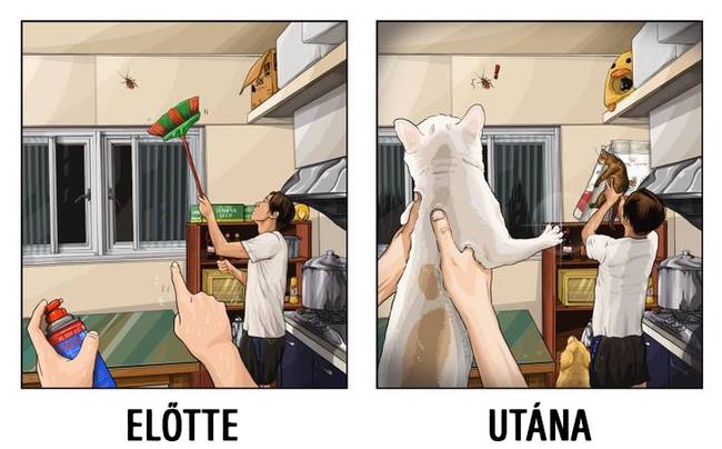 12 őszinte képregény, ami megmutatja, hogyan változik az élet egy kisállat megjelenésével