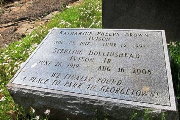 „Végre találtam egy parkolóhelyet Georgetownban."