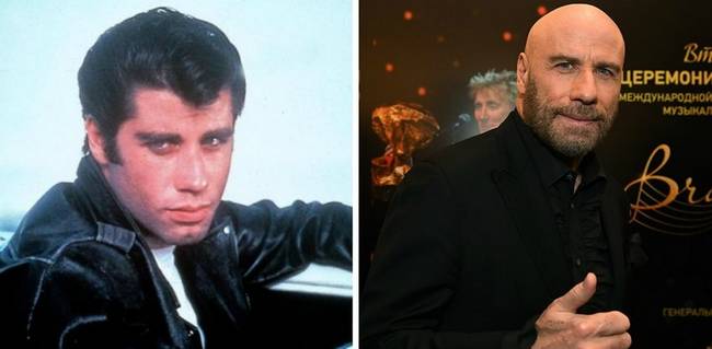 Végezetül a nemrég megözvegyült John Travolta.
