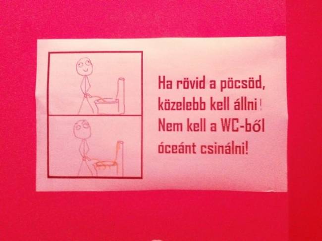 AMIKOR A TAKARÍTÓSZEMÉLYZET ÜZENGET AZ IRODAI DOLGOZÓKNAK.