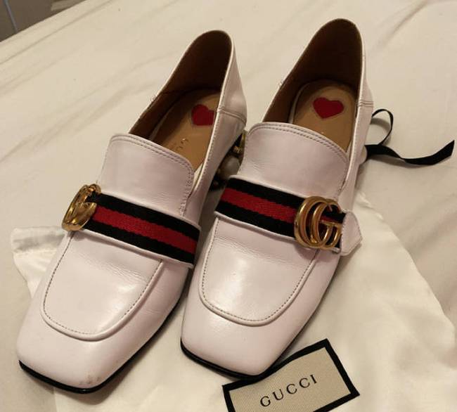„Ezeket a Gucci cipőket az egyetemem melletti szemetesben találtam."