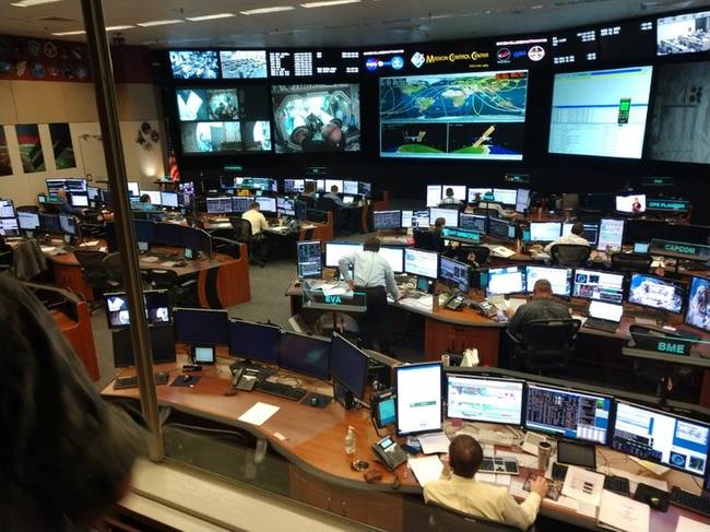 A NASA központi irányítóterme.