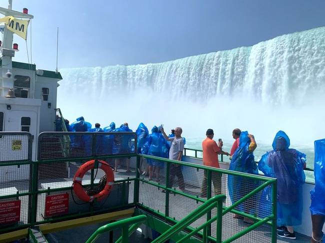 „Meglátogattam a Niagara-vízesést. A szemüvegem párás volt és nem láttam semmit, sem szemüveggel, sem anélkül. De legalább szép képeket fotóztam."
