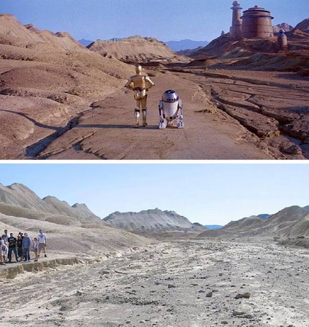 Hogyan néz ki ma a Star Wars díszletéül használt kaliforniai Death Valley.