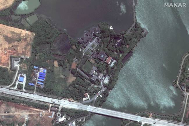 Huoshenshan kórház - Wuhan, Kína