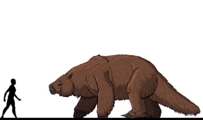 A Megatherium egy ősi lajhárfaj volt. 4 tonna színtiszta lustaság.