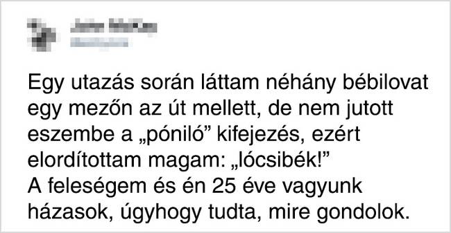 Olyan emberrel legyünk együtt, aki megért minket az ilyen helyzetekben.