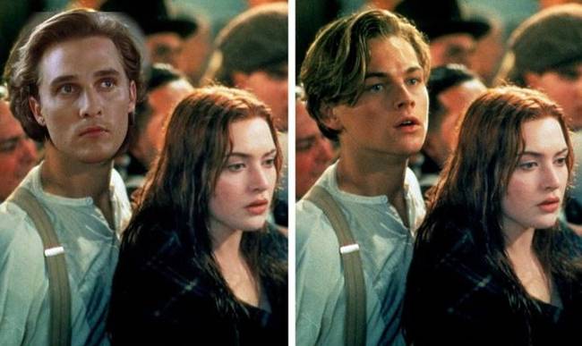 Matthew McConaughey-t felkérték a Titanic című film Jack-jének a szerepére, de nem vállalta el.