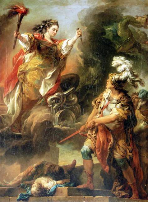 Charles-André van Loo, „Médea”, 1760.