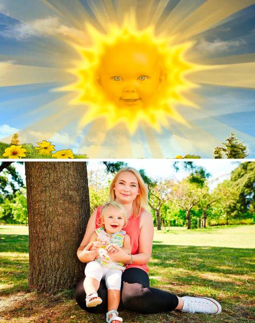 „A Teletubbies-ban napocskát játszó kisbaba ma már gyerekes anyuka."