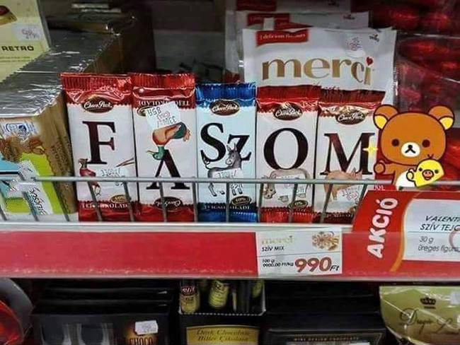 Egy rossz kedvű árufeltöltő, vagy csak a puszta véletlen lehetett vajon a tettes?! 🤔