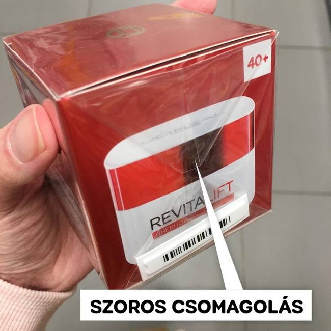 Ellenőrizd a kozmetikumok és parfümök csomagolását.