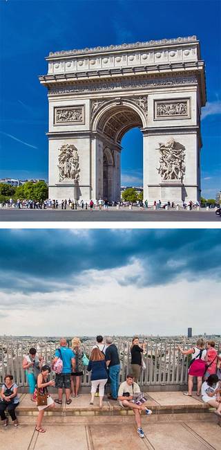 Arc de Triomphe, Párizs