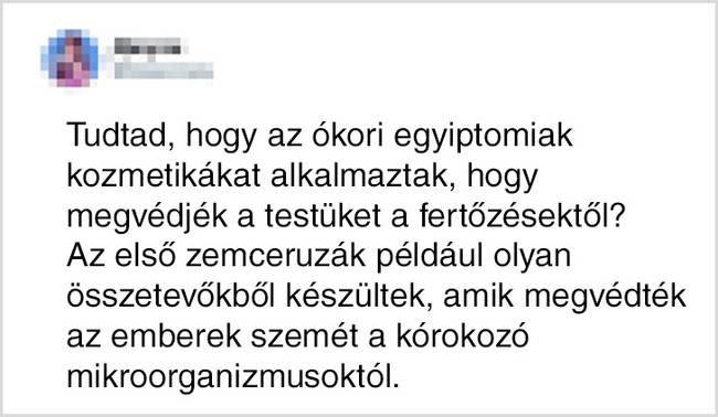 A szemceruza volt a világ egyik első mesterséges gyógyszere, amit a bőr- és szembetegségek megelőzésére használtak.